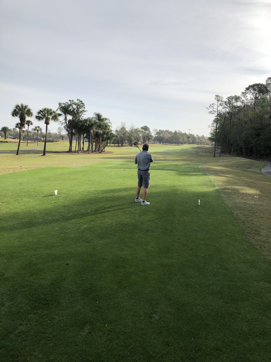 awourms's tweet photo. Teeing off at the Disney Palms Golf Club in Orlando FL. #magical https://t.co/3HkaDfCVnR