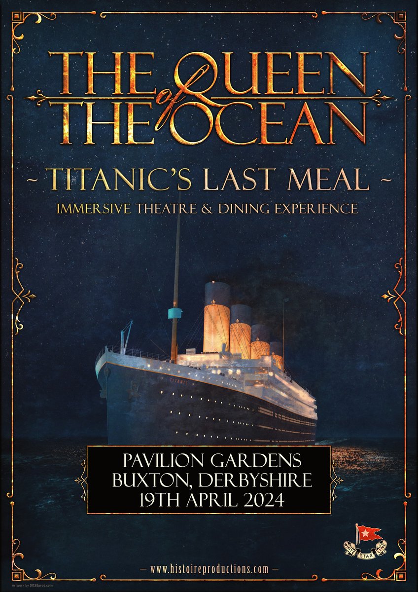 The #Titanic is coming to #Buxton! More information here: bit.ly/3UOWdZt