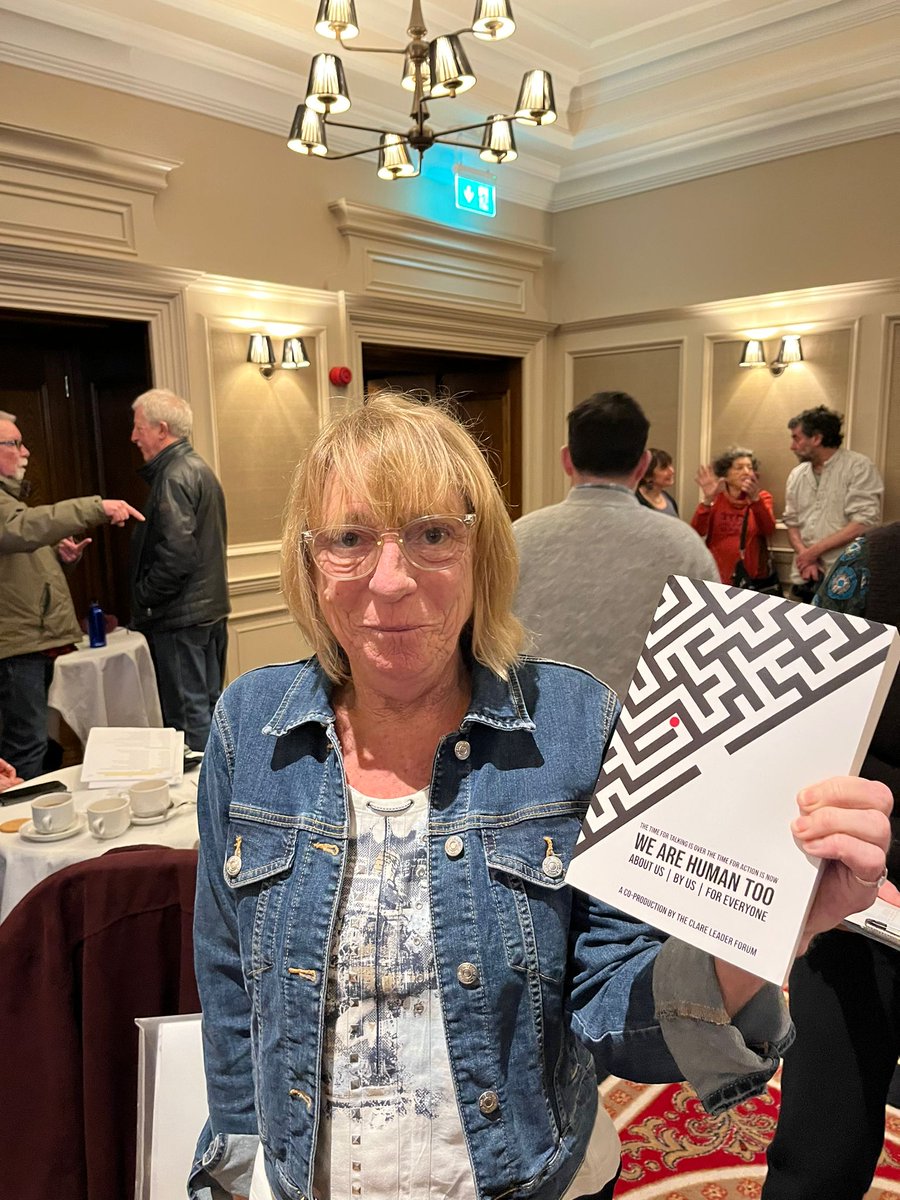 1/3 Jacqui Browne recognised CLF work and years of work put in by Ann Marie in developing the book, in gathering this much needed history together Jacqui recognises significant contribution of the “Forum of People with Disabilities” and particularly Donal Toolan’s role RIP