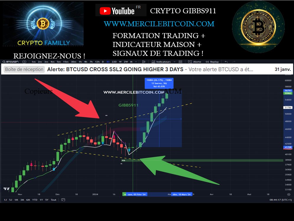 Do you want to get more winning trades? 
Come to use our indicator! 
It's still free until April 15!!! ;-) 
Requires trading view
mercilebitcoin.com/indicator
#tradingindicator #tradingalert #bullrun #trading #crypto #gibbs911 #mercilebitcoin