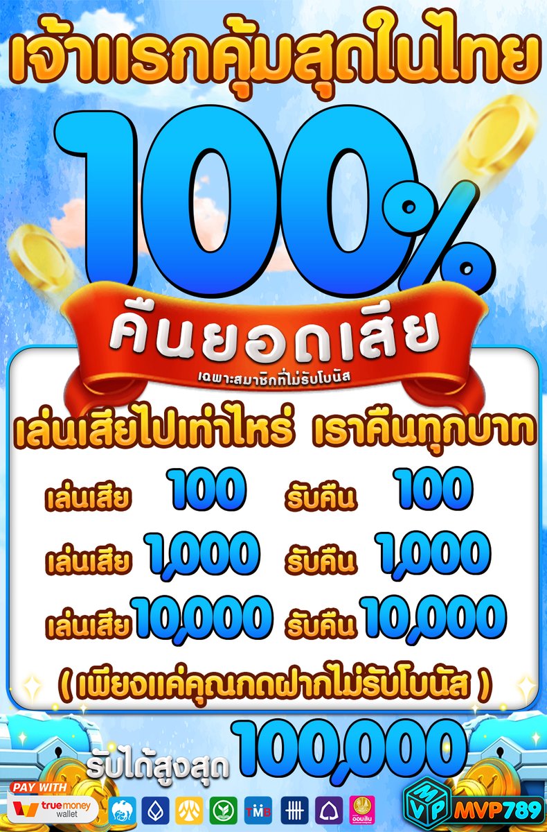 MVP789VIP's tweet image. #MVP789 เวลานี้ห้ามพลาด ‼️
#แจกเครดิตฟรีไม่ต้องฝากก่อน

🎟️ CODE : E1YV-1AJU-XXBU

กดติดตาม🔔กดหัวใจ ♥️กดรีทวิต🔁
✅ กรอกโค้ด : bit.ly/789MVP

#เครดิตฟรี #เครดิตฟรีล่าสุด #สล็อต #เครดิตฟรี50 #เครดิตฟรีกดรับเอง #10รับ100 #50รับ100