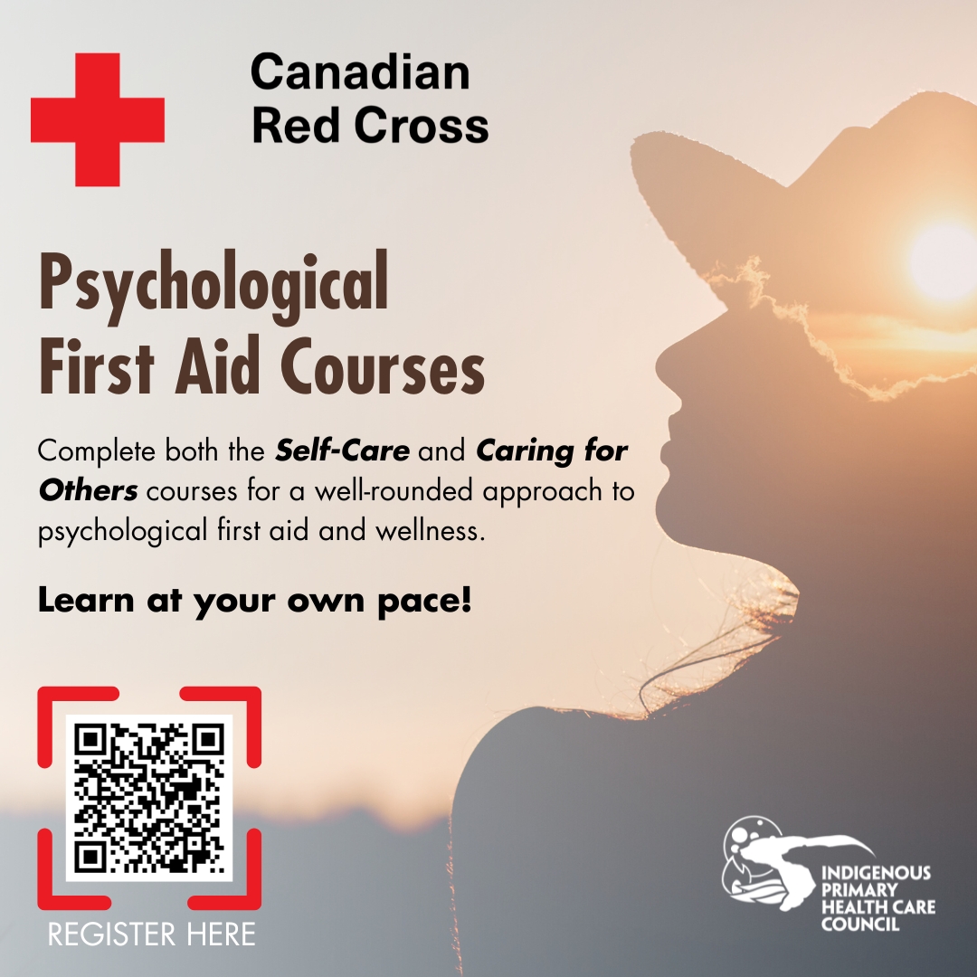 The IPHCC is offering spots in two online Psychological First Aid courses offered by the Canadian Red Cross. Learn how to handle stress, trauma, and grief and gain practical tools for difficult situations. Visit 9hremajk0yk.typeform.com/to/FnROiDW1 for more information. *Limited spots.