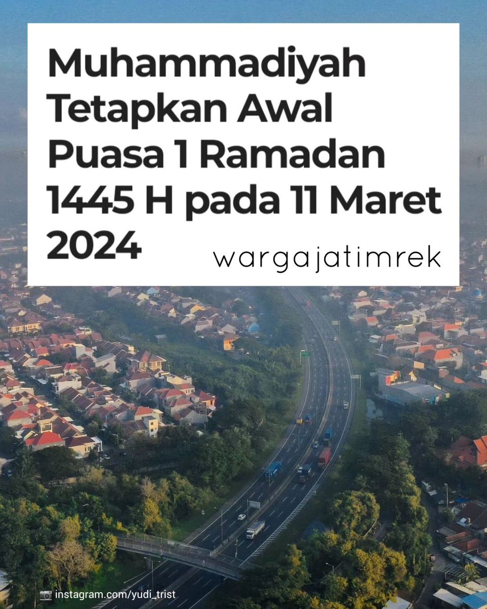 bukupembaharu's tweet photo. Bismillah awal puasa 1445 H ikuti Muhammadiyah 

Enaknya ikut Muhammadiyah tentu lebih duluan. Bila berbeda ya tidak masalah 🤭 https://t.co/MTR1eP6Ezw