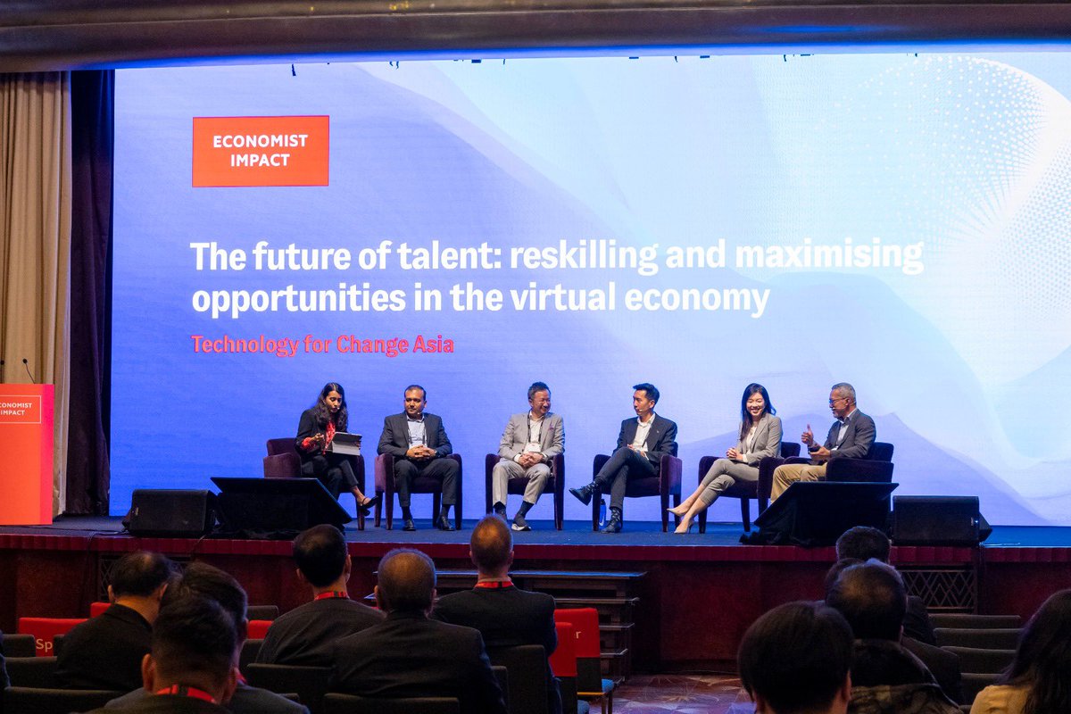 anurag4d's tweet photo. 'Technology for Change Asia 2024' at HongKong
On stage and off-stage, I was privileged to talk about the work Accion has been doing for 60 years and how we positively influenced the 350M underserved people globally.
#EconTechforChange
@Accion @economistimpact https://t.co/0tpVushfWi
