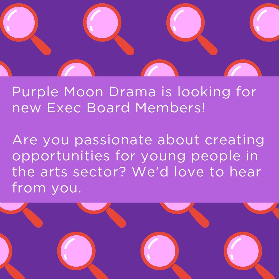 Call Out for Exec Board Members <a href="/PurpleMoonDrama/">Purple Moon Drama</a>! Please RT!

Could it be you? If so, apply using the link attached. 

buff.ly/3wpqofA