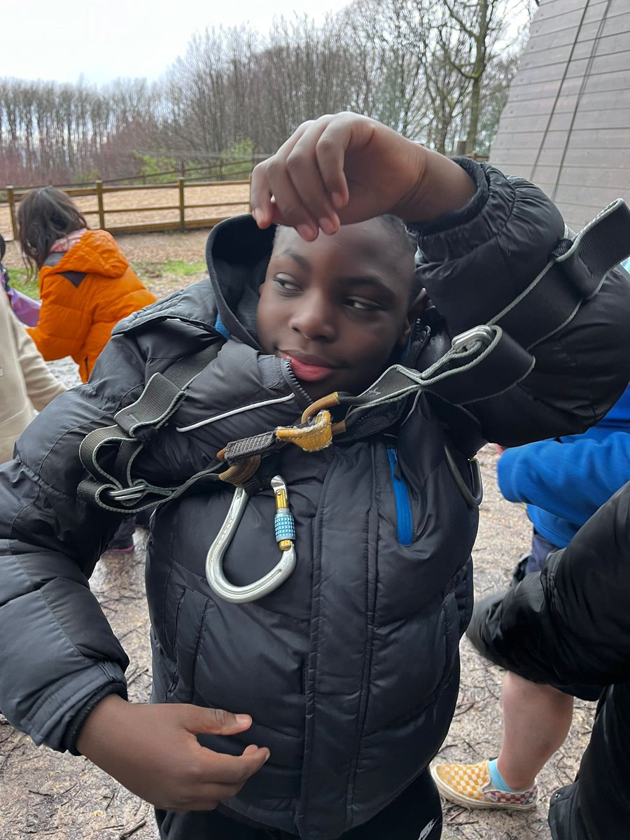 Don’t look down…abseiling was a breeze for @SurreySqSchool #Year6 Almost time to leave @PGLTravel for another year!
