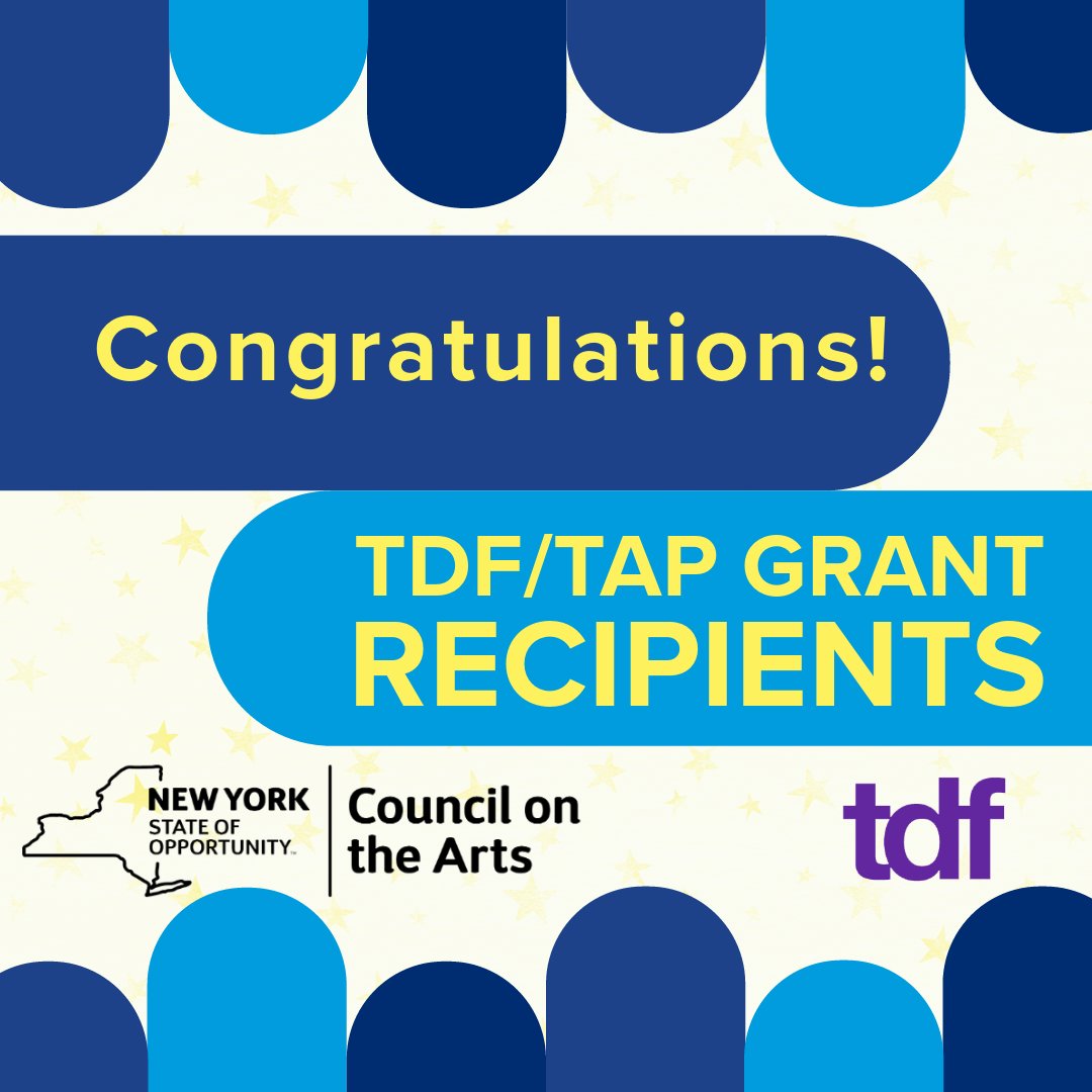 Making the arts more accessible for all, TDF, a nonprofit service organization, with NYSCA, administers TAP Plus – a program that awards grants of up to $5,000 for open captioning &amp; closed captioning services to eligible cultural orgs in NYS

 tdf.org
