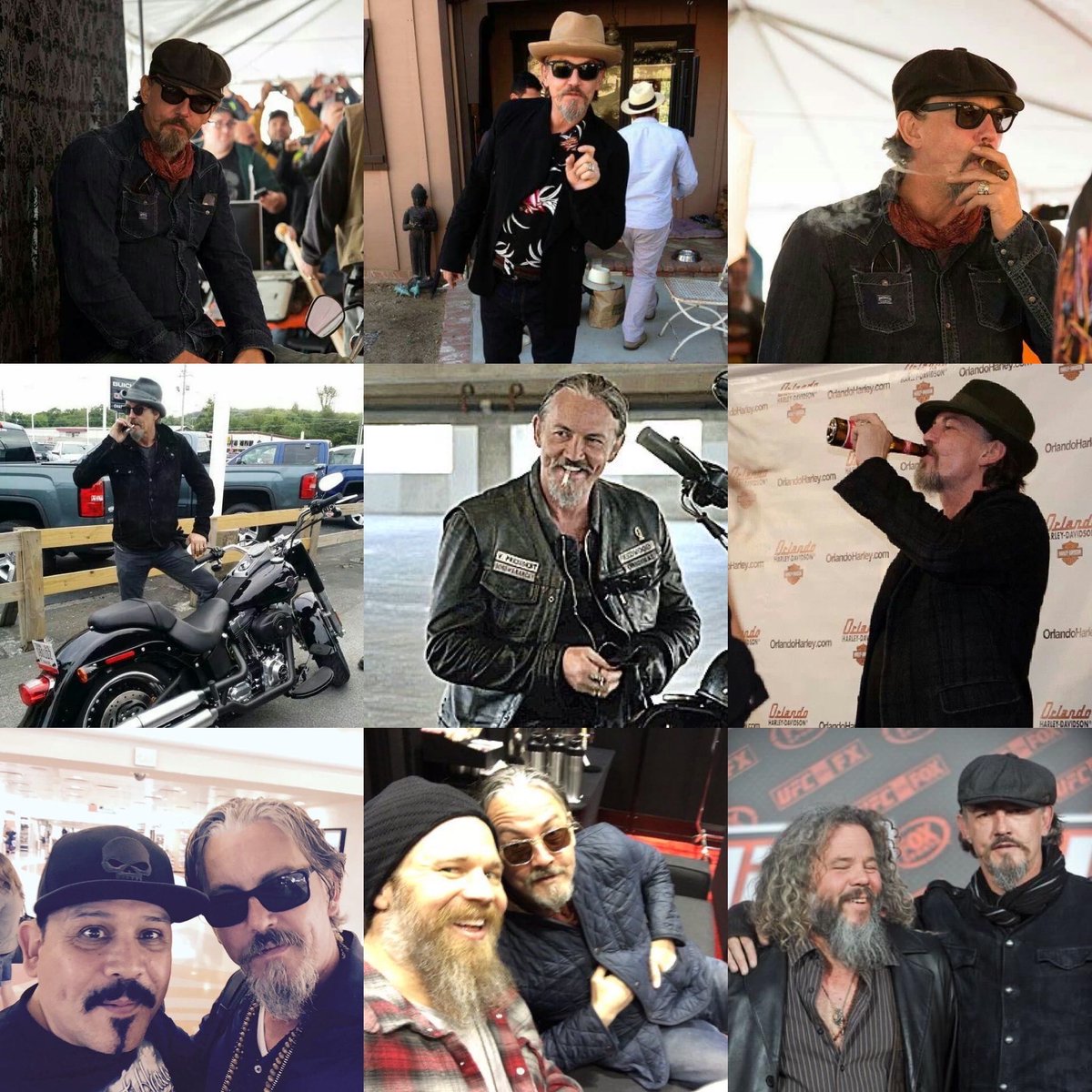 BlueFlamingos7's tweet image. A little ⁦@TommyFlanagan⁩ on Friday with a couple of friends #SAMCRO
⁦@markboonejunior⁩ ⁦@RamboDonkeyKong⁩ ⁦@EmilioRivera48⁩ ☠️🏍️#sharpdressedman #shades 🕶️ #soabrothers #leathers #smokinhot ❤️‍🔥
#beardedboys ⁦@SOAMediaAddicts⁩ #SleepingDogs #March22