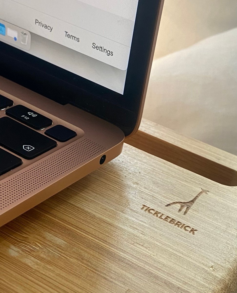 Introducing our lovely simple logo that effortlessly shines on all of our products! From our Bamboo Mini Desk to our other innovative offerings, you'll find our logo stands out with elegance and charm. #LogoLove #StandOutDesigns #smallbusiness #minidesk