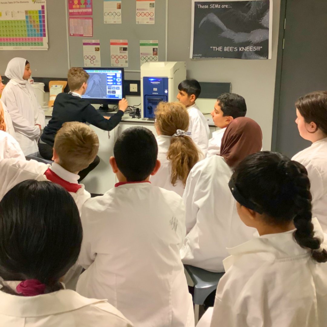 Thirty year 6 students from Windsor Primary School visited us this week for a session on pond invertebrates, using various microscopes to study creatures like shrimp and daphnia, all supported by senior students from the Baltic Research Institute. #Liverpool #BalticResearch
