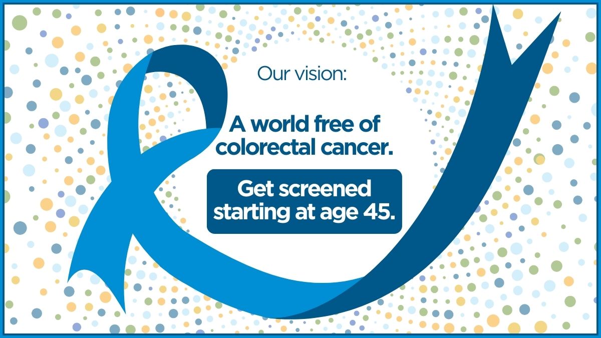Happy #ColorectalCancerAwarenessMonth, #AGAGastroSquad! 💙 We’re committed to encouraging CRC screening and protecting access to CRC care during March and year-round. Let’s work together to achieve a world free of colorectal cancer. 💪🏽 #45isthenew50 #GetScreened