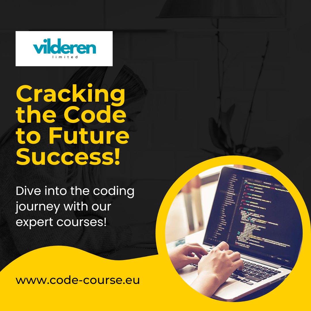 VilderenLtd's tweet image. From developing apps to shaping tomorrow's tech, coding opens doors to endless opportunities. It's not just a skill; it's a ticket to innovation and problem-solving. #CodeForSuccess #TechFuture