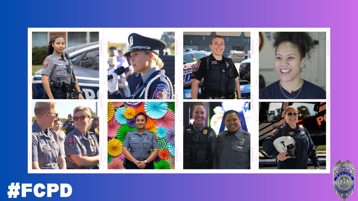 FCPD Women Protect & Serve: We are grateful for the trailblazing women of #FCPD who lead with courage and dedication every day, shaping a brighter tomorrow for our agency and law enforcement profession. #WomensHistoryMonth #30x30Pledge