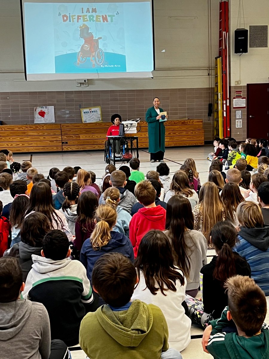 Guest Author Michelle Artis and her son Aydin "I Am Different" #teamOHS #BetterTogether <a href="/PrincipalSarah/">Sarah Scionti</a> <a href="/ohs_pta/">OHS PTA</a>