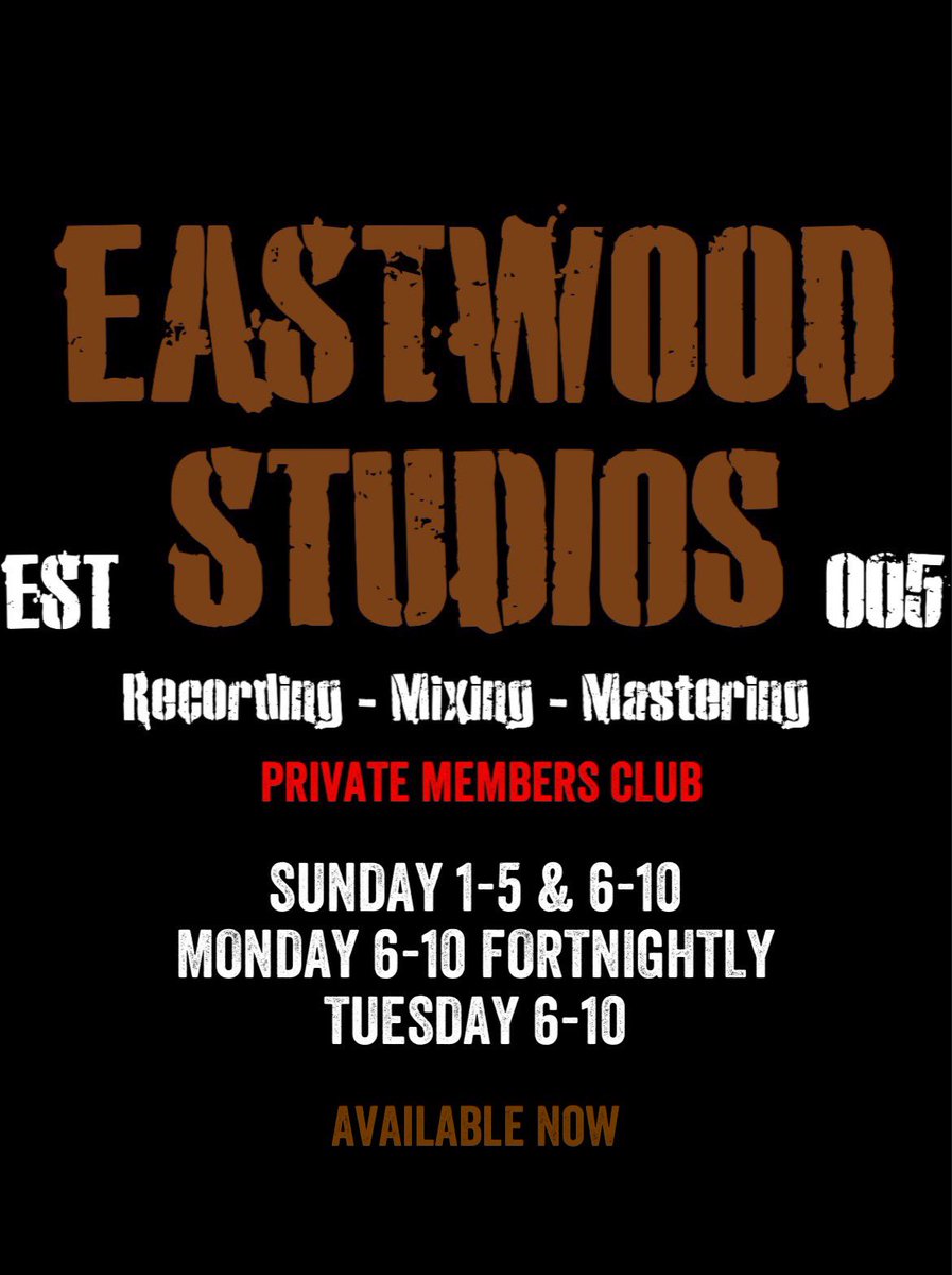 We have a space available right away for Artists who wish to join our Private Members Club Roster. 

Sunday afternoon 1 - 5pm is now open 
Sunday evening 6 - 10pm is now available 
Monday evening 6 - 10pm fortnightly is free
Thursday evening 6 - 10pm is now available 

Contact us