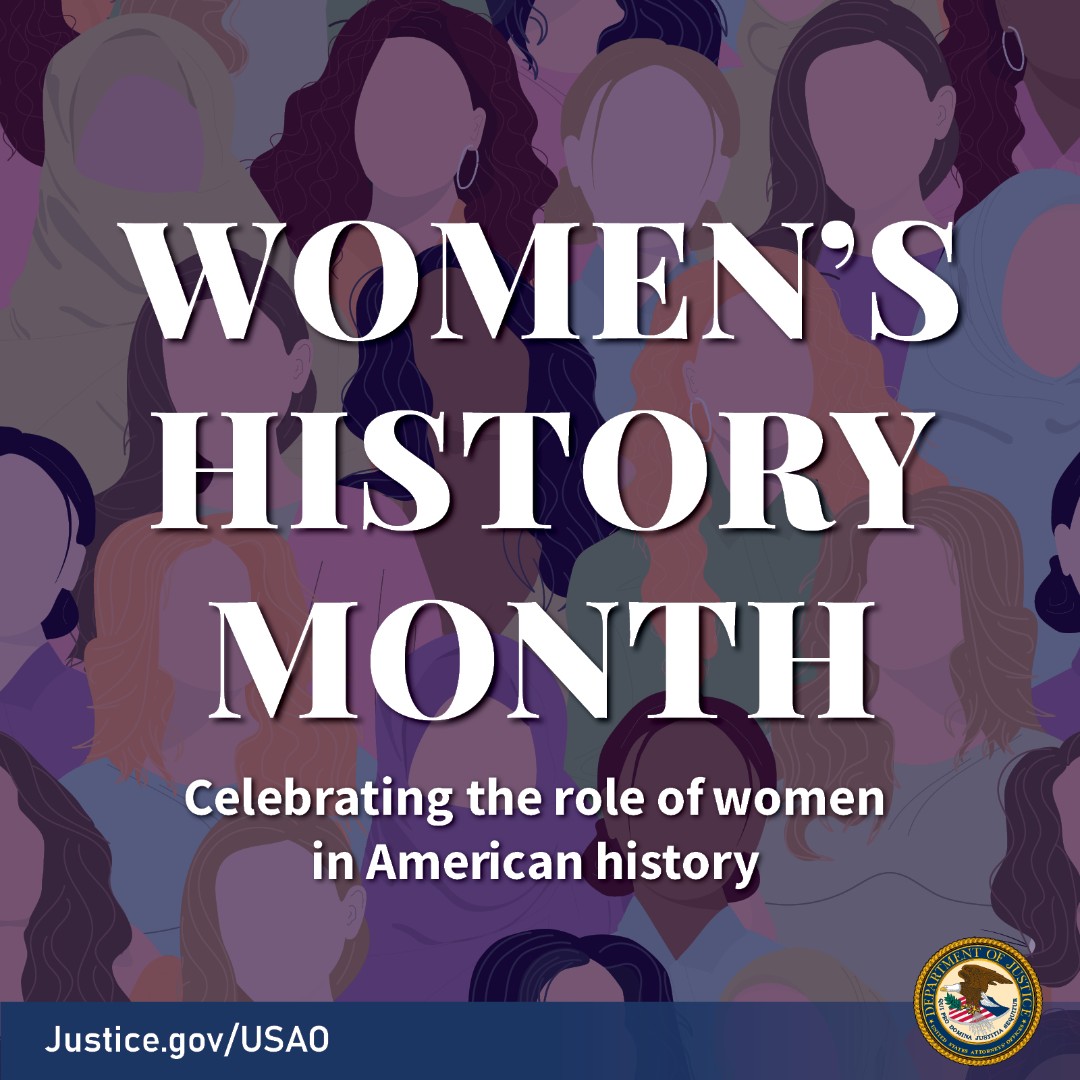 During Women's History Month, we celebrate countless pioneering women and the victories they won, and recommit to advancing rights and opportunities for women and girls in the United States and around the world. Learn more at womenshistorymonth.gov. #WHM2024