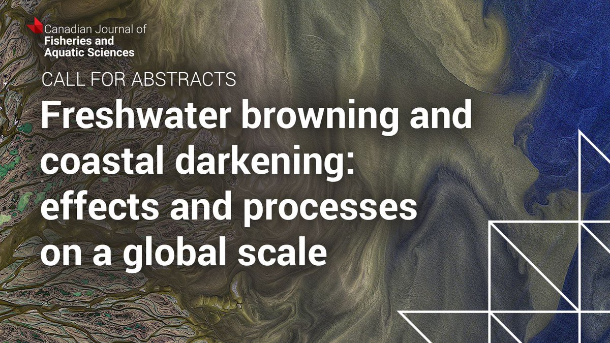 Share your research and scientific perspectives on the global phenomena of freshwater browning and coastal darkening in a new @CJFAS Collection! 

To submit your abstract ➡️ ow.ly/A2vh50QIRSt

Guest Editors: Magnus Huss &amp; <a href="/CT_Solomon/">Chris Solomon</a>

Photo: NASA Ocean Color Image Gallery