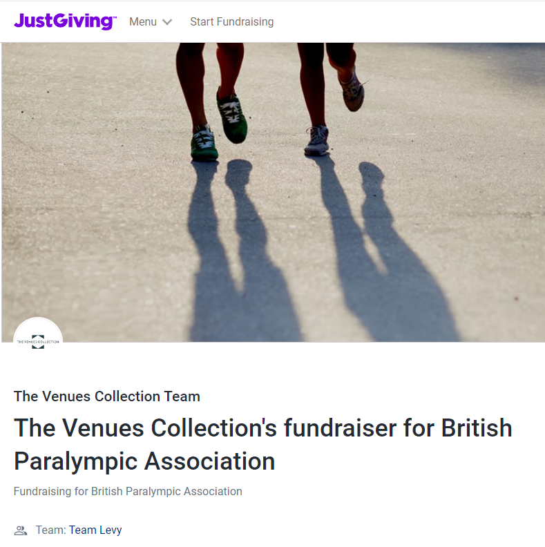 Join us in making a difference for ParalympicsGB athletes by contributing to The Venues Collection and Levy UK + I 1,000-mile relay fundraiser🏃🏻‍♂️

Whether you can donate £1 or £100, every bit counts for this incredible cause and for these incredible people

justgiving.com/page/the-venue…