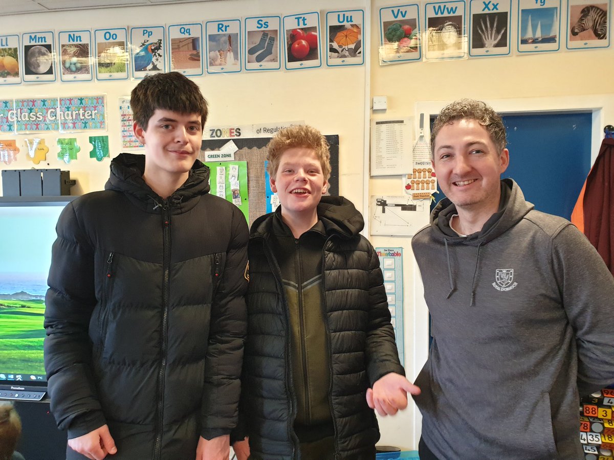 Two of our young people had a heartwarming visit to their previous primary school.  ❤ Everyone was thrilled to see them and hear of their success at SASkA!  #continuingpositiverelationships #maintaininglinks
#sharingsuccess
#creatingopportunities