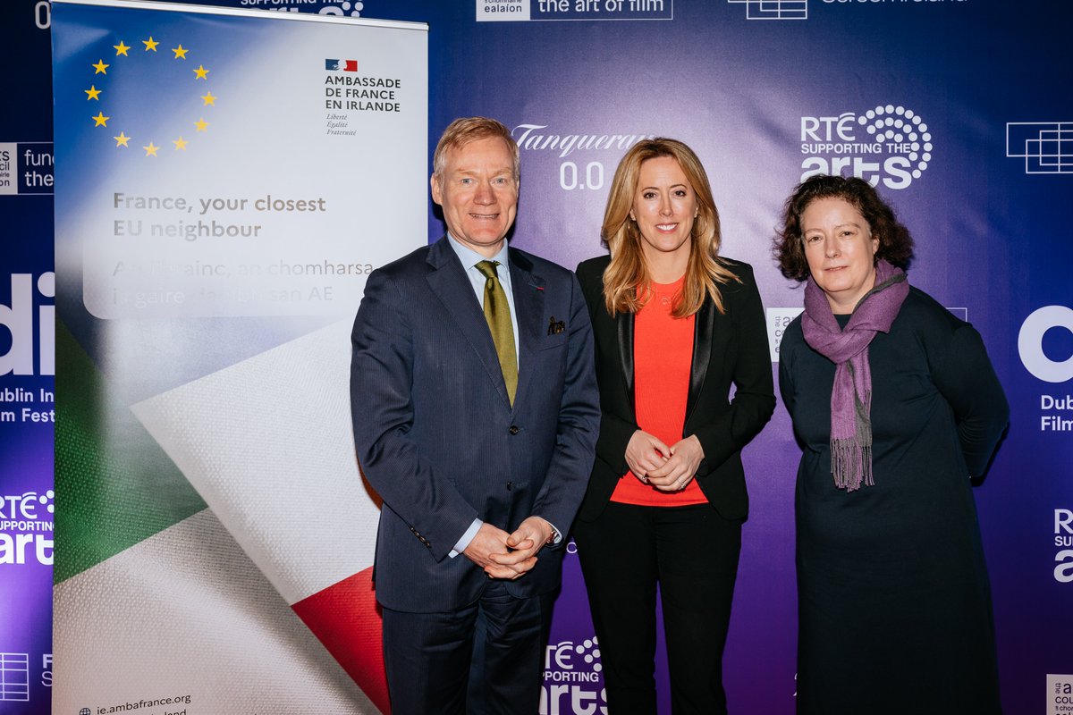DublinFilmFest's tweet image. IR-FR Co-Production Day
This day presenting an opportunity to showcase the collaborative efforts between the two nations during the panel, as well as establish new connections during one-on-one sessions between French and Irish film producers.
#dublininternationalfilmfestival