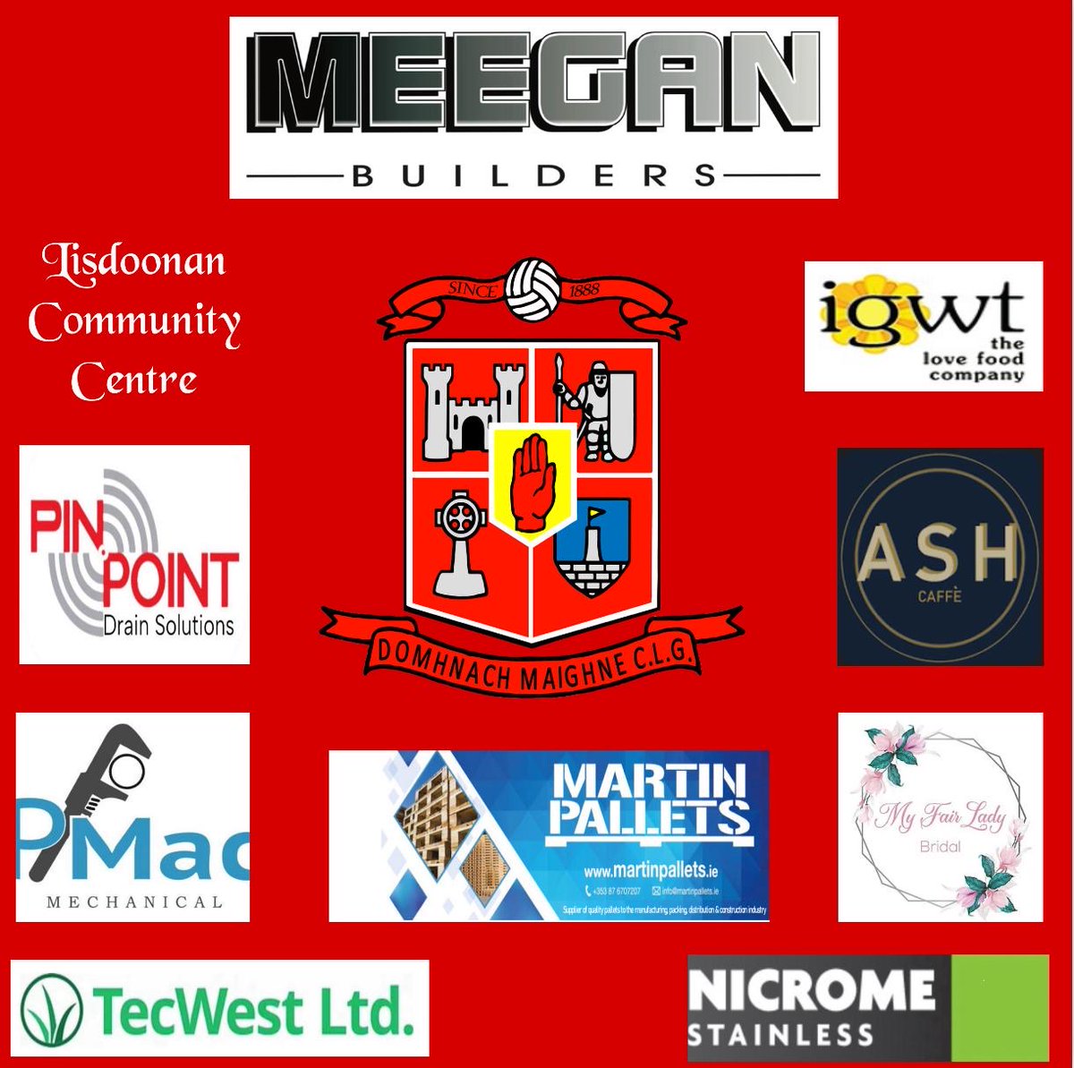 🔴⚪️Sponsors 🔴⚪️ 

Thanks to all our loyal sponsors who supported the club in 2023, we look forward to working with you again now that the 2024 season is around the corner.