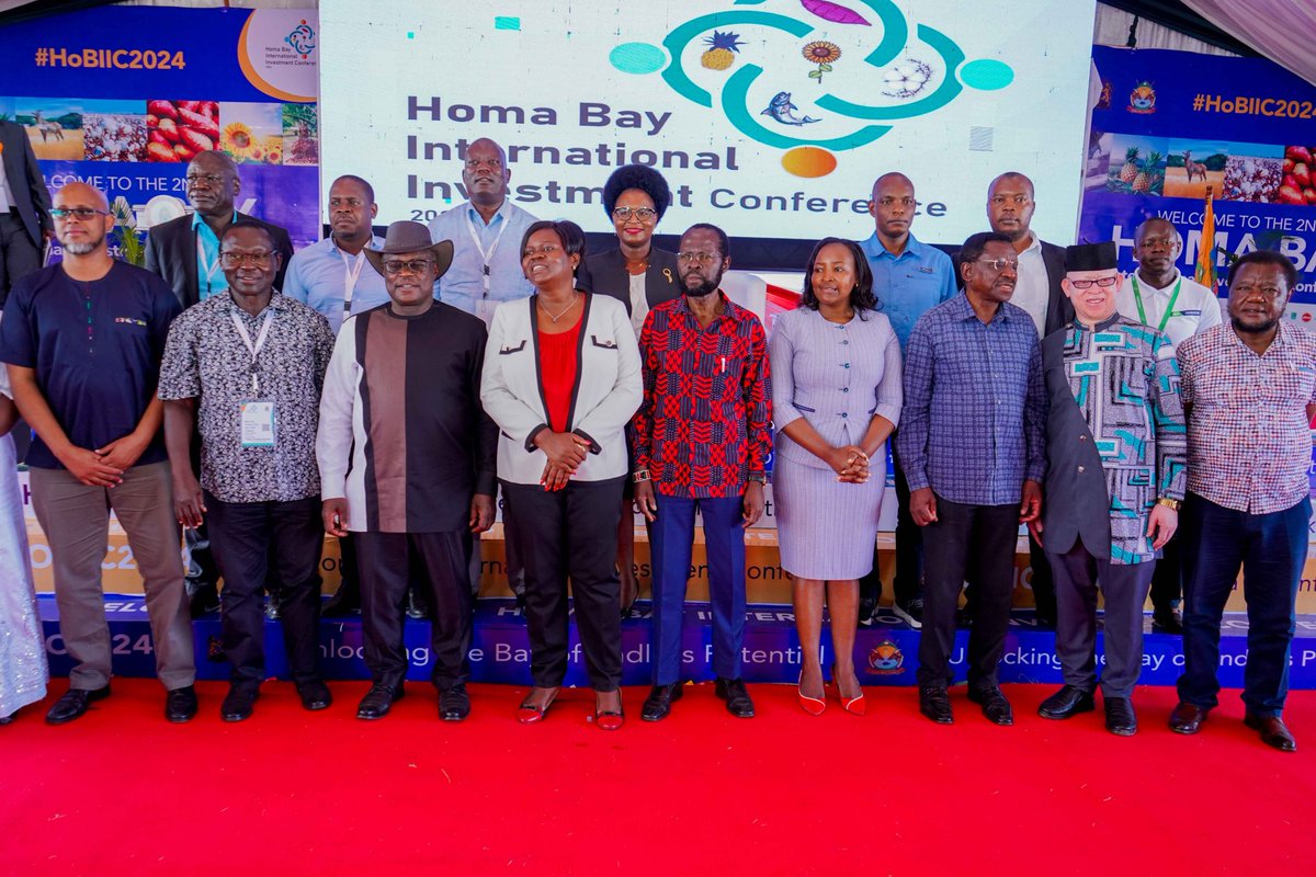 LREB and County Governor of Kisumu H.E Prof Peter Anyang' Nyong’o led the LREB Summit members at the 2nd Homabay International Investment Conference that was held on 27th to 29th February 2024 at the Tom Mboya University, Homa Bay County facebook.com/share/p/ai4nxZ… @AnyangNyongo