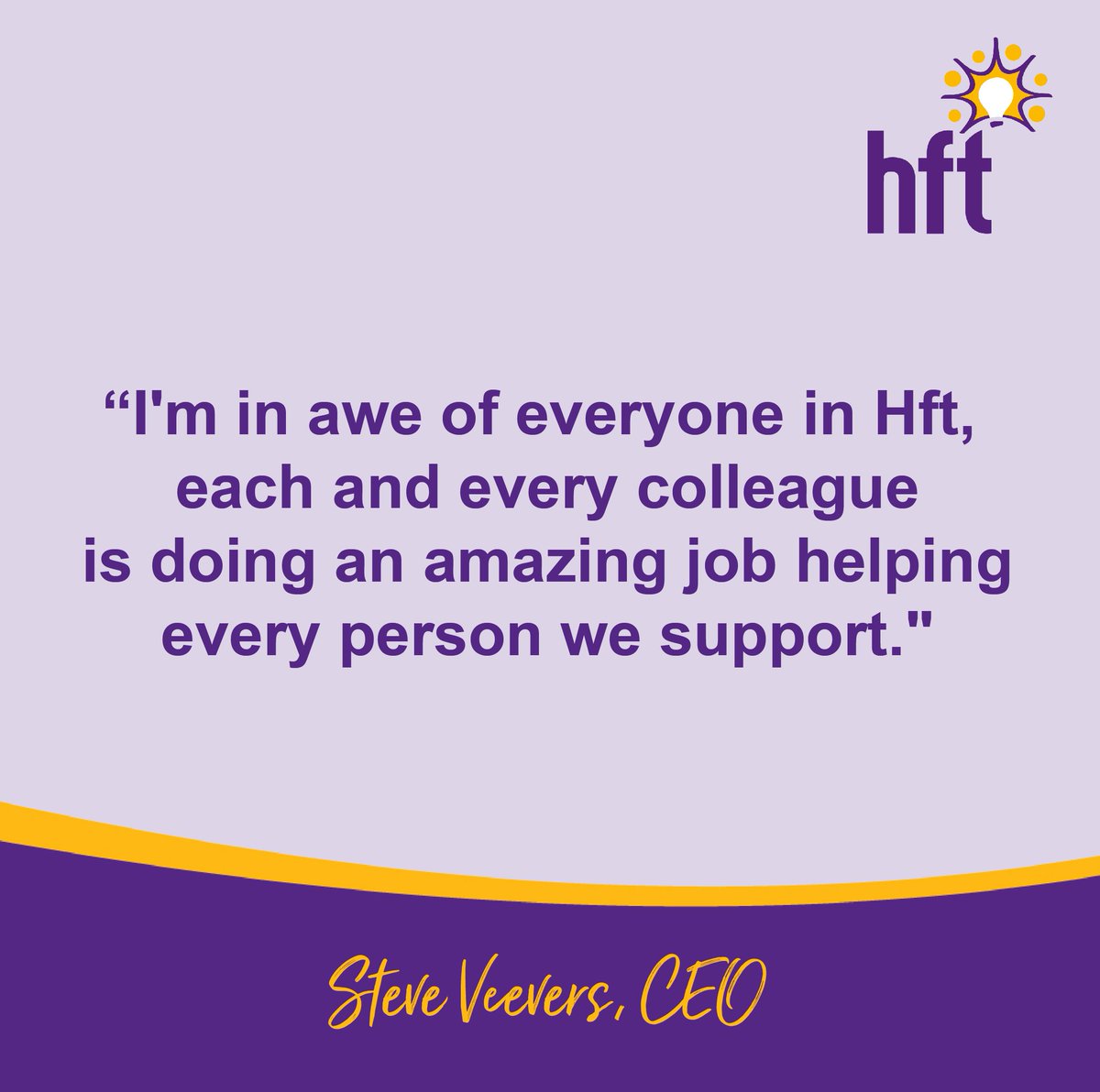 Hftonline's tweet image. 🙌 Today is #NationalEmployeeAppreciationDay and we want to say a huge thank you to our amazing colleagues for their hard work and dedication!

💜 Each and every one of you are helping to make a real and positive difference to the lives of #LearningDisabled people.