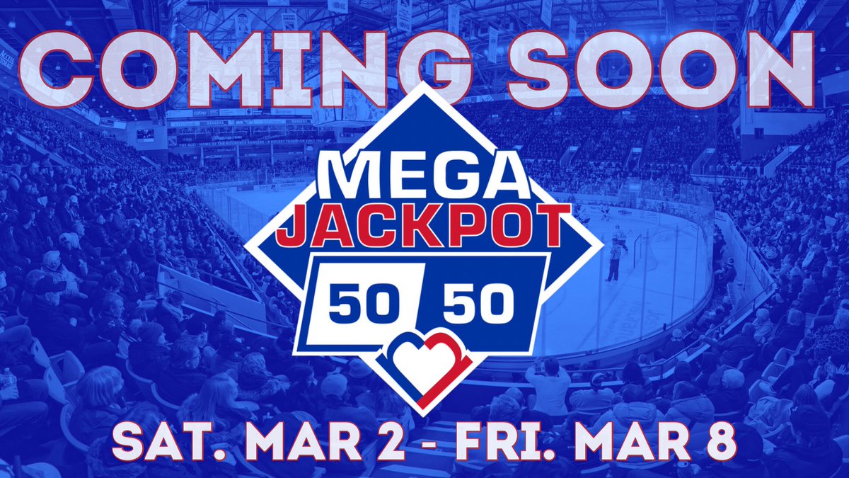 🎉 TOMORROW 🎉

We launch our 2nd Annual MEGA Jackpot presented by <a href="/ArnoldHearing/">Arnold Hearing Centres</a>! 

Learn more this morning by tuning into the Mike Farwell show! 

<a href="/CityNewsTO/">CityNews Toronto</a> <a href="/farwell_WR/">Mike Farwell</a> <a href="/OHLRangers/">Kitchener Rangers</a>