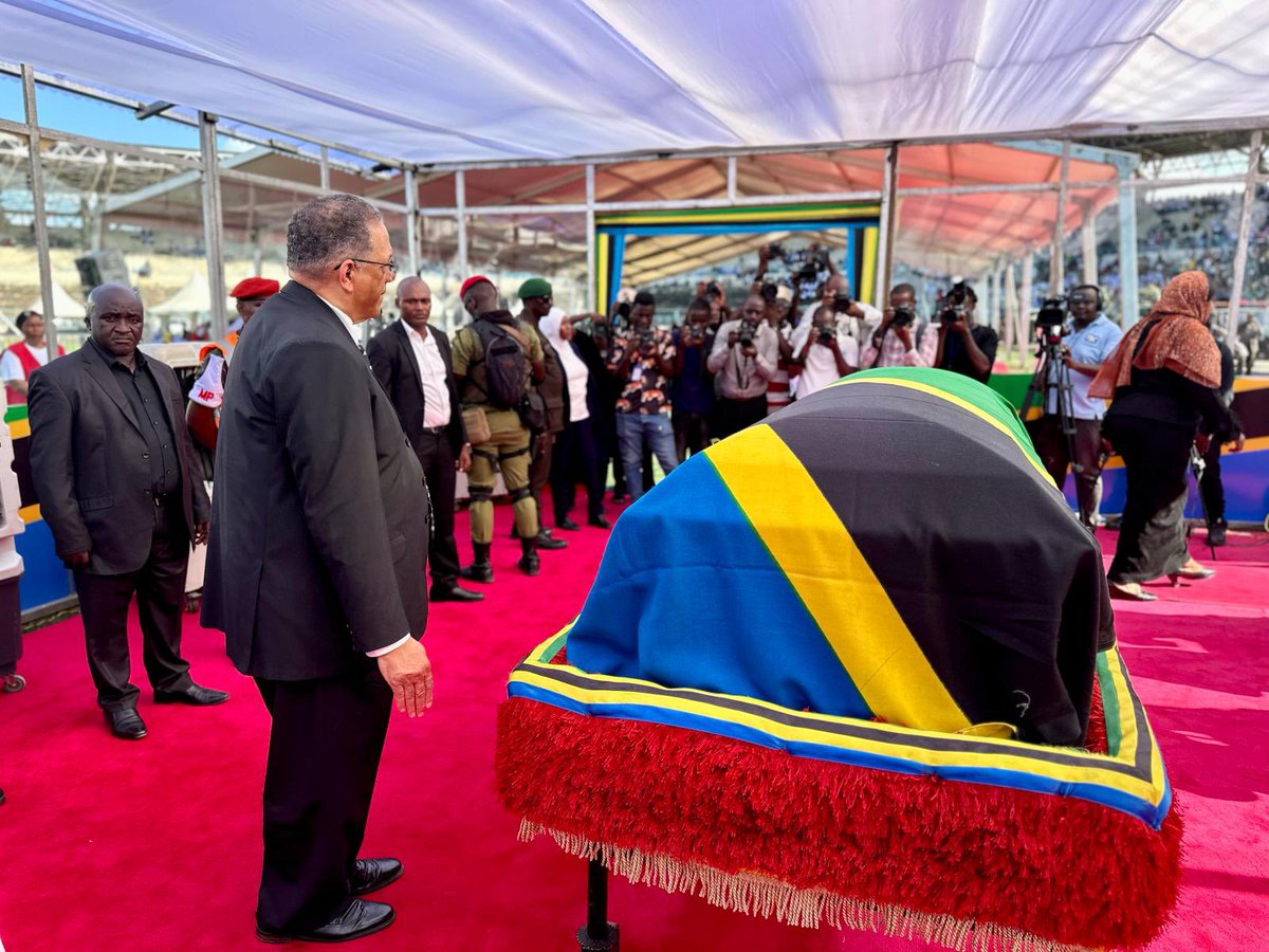 On behalf of the American people, I would like to convey our deepest condolences to Tanzania as the nation mourns the passing of H.E. Ali Hassan Mwinyi, Tanzania's second President. I am honored to attend the funeral ceremony today -- President Mwinyi will be remembered and…