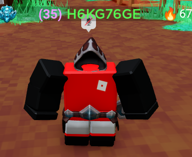 The new korblox looks so good in bedwars!!! 💯🔥🔥