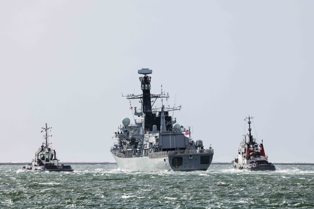 HMS St Albans has returned to sea today, after a refit that included:

✅ 4.5km welding
✅ 10,000m2 painting
✅ 1.2m hours work
✅ 64 major capability upgrades

#GlobalModernReady