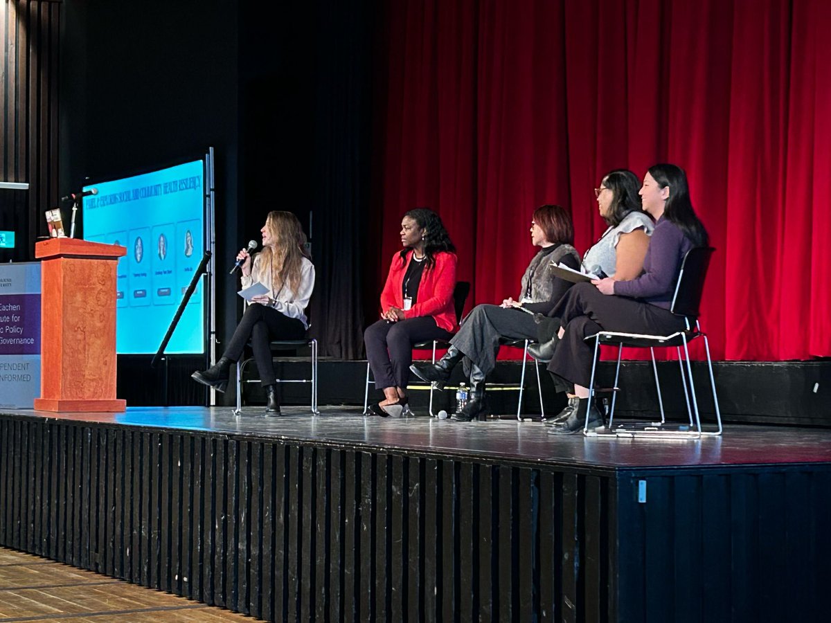 Crossroads 2024 is off to a great start! Thank you to our panelists (Dr. Denise Daley, Tammy Ewing, and Dr. Mikko Terashima) and our moderators (Lindsay and Sofia) for this “Exploring Social and Community Health Resiliency” panel. #Sustainability