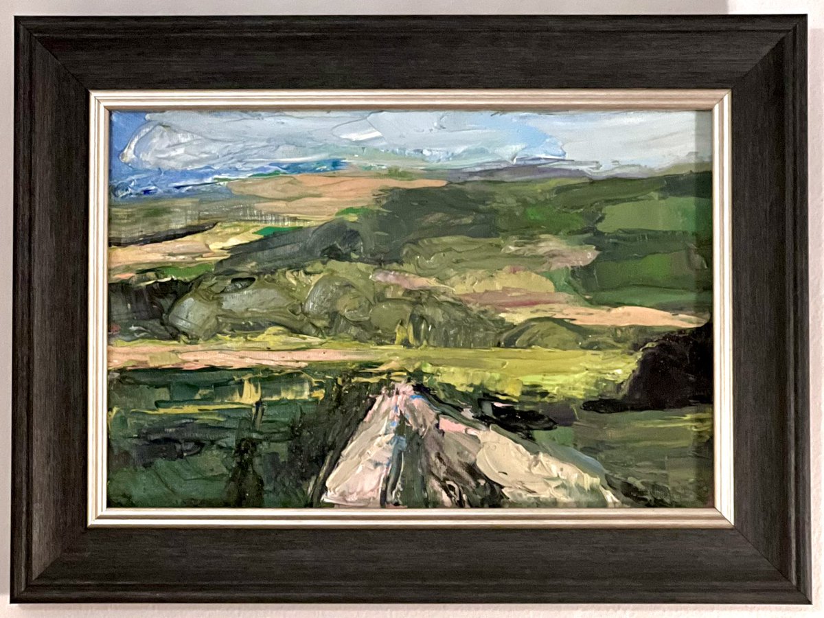 #WelshArt Bannau Brycheiniog, 38 x 28 cms. Oil on canvas, framed and ready to display.
This is available. If you would like further details please DM. Thanks ! 🎨🏴󠁧󠁢󠁷󠁬󠁳󠁿⛰️