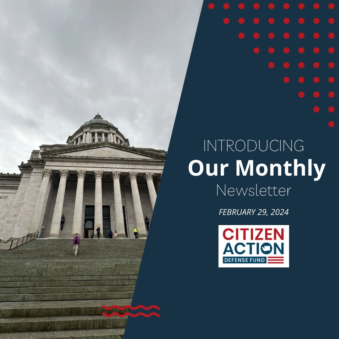 Announcement: we’ve started a newsletter! 📩 Check it out to stay up to date on our cases, the latest news, and ways to stay involved. You can sign up at citizenactiondefense.org and if you want to read February’s, reach out to Paige Jaramillo at paige@citizenactiondefense.org.