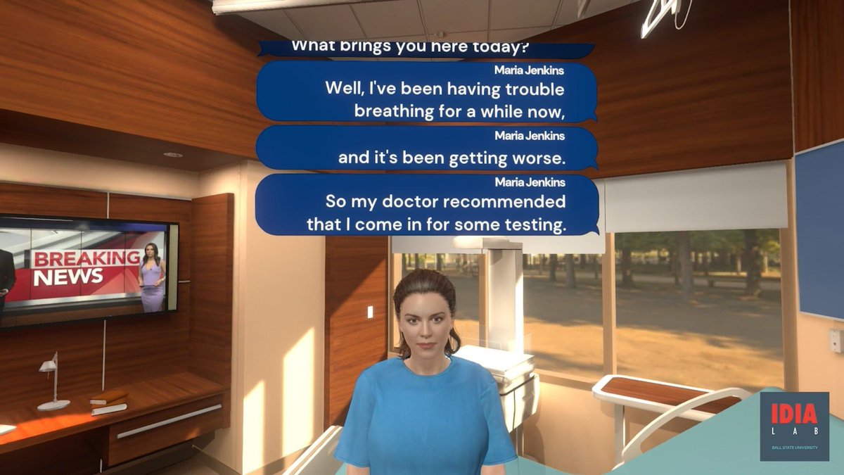 Demo of AI for Multi-User Virtual Environments at the IDIA Lab in Ball State University's College of Architecture and Planning. AI ChatBot for Speech to Text conversion / Voice synthesis /  AI Assisted Rendering, live 360 Skybox Image Generation .
Visit buff.ly/3Ikvo88