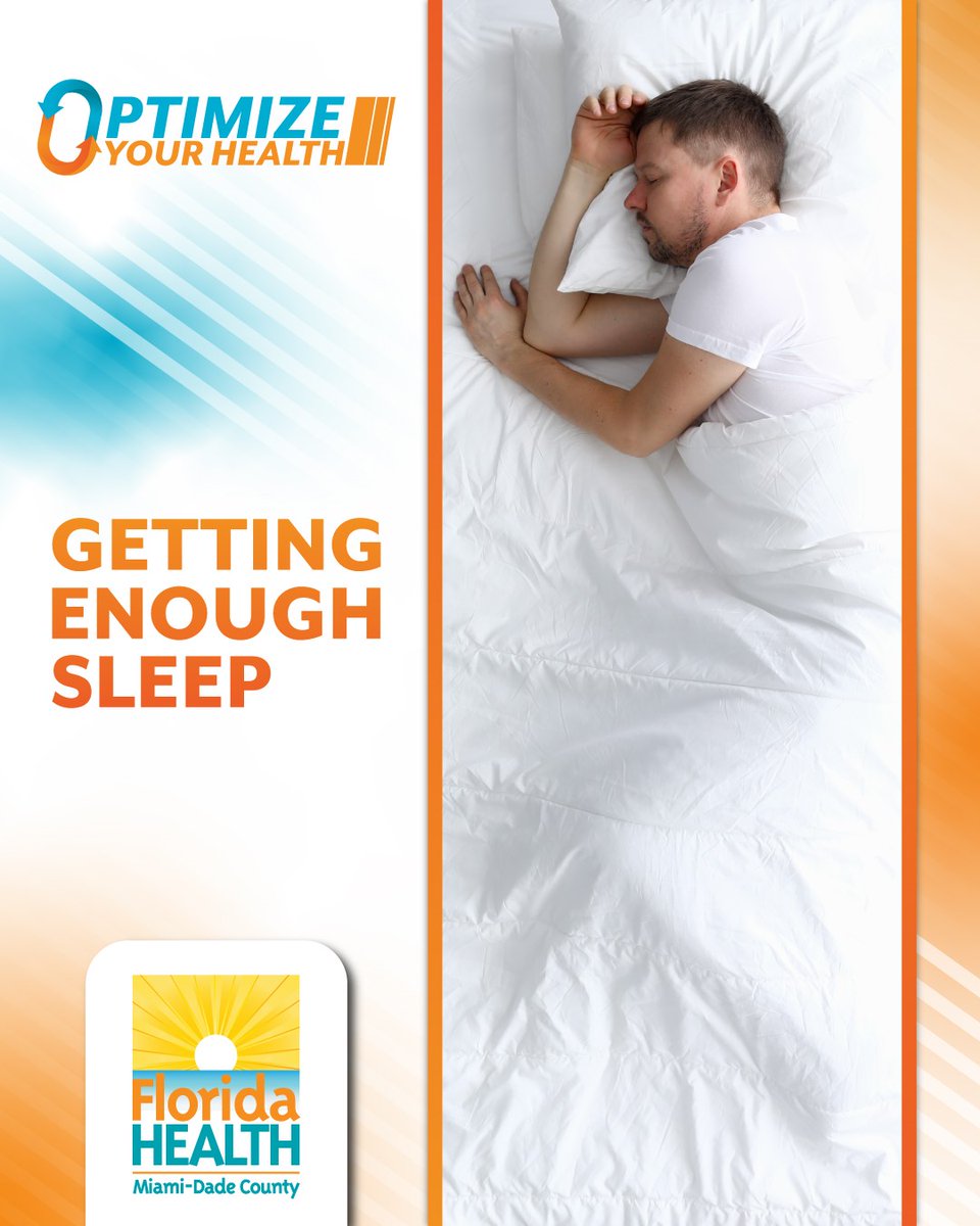 Sleep awareness week is underway! Did you know that getting enough sleep is important to stay in good health? Adults are recommended to get at least seven hours of sleep every night.