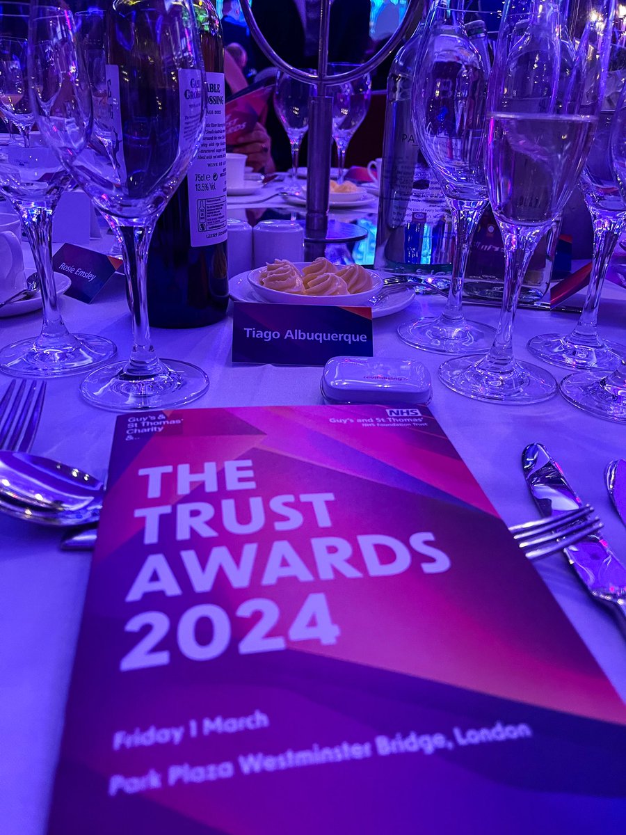 Very excited to be part of the 2024 Trust Awards @GSTTnhs ! ⭐️