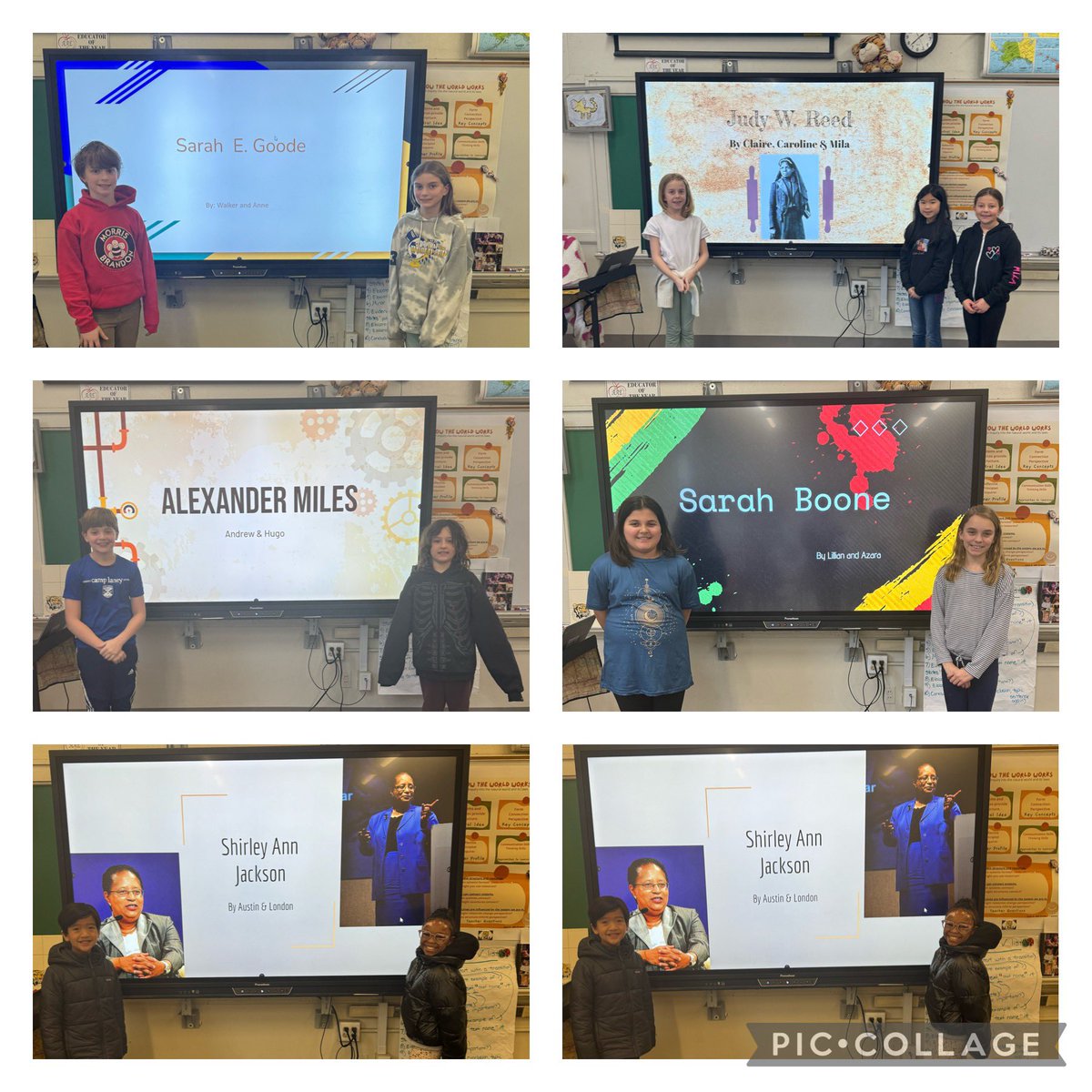 We had some fantastic African American inventor projects to celebrate Black History Month. We all learned so much! @MorrisBrandonES @jbland100 @iborganization @Topperville2