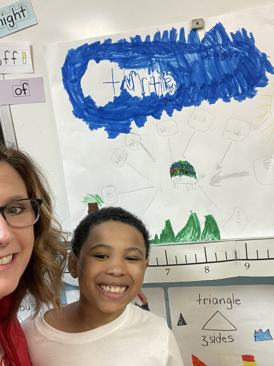 kknunley's tweet photo. I loved learning about turtles today from my friend in @AmyOvitt classroom.  🐢 #HECSmagic https://t.co/vBU9JrLhYM