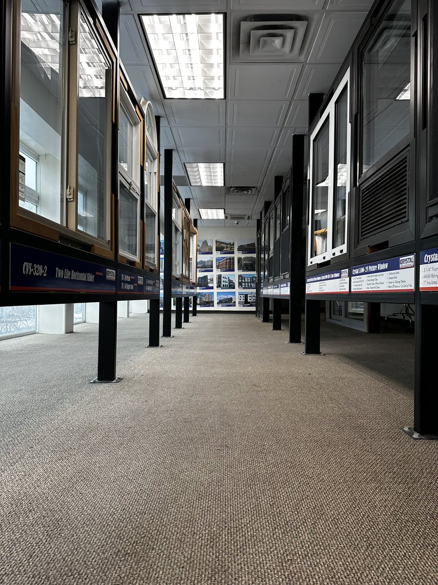 Step into our 2-floor showroom and experience our products firsthand! Our friendly counter sales representatives are ready to assist you on the spot! #CrystalWindows #MadeInUSA