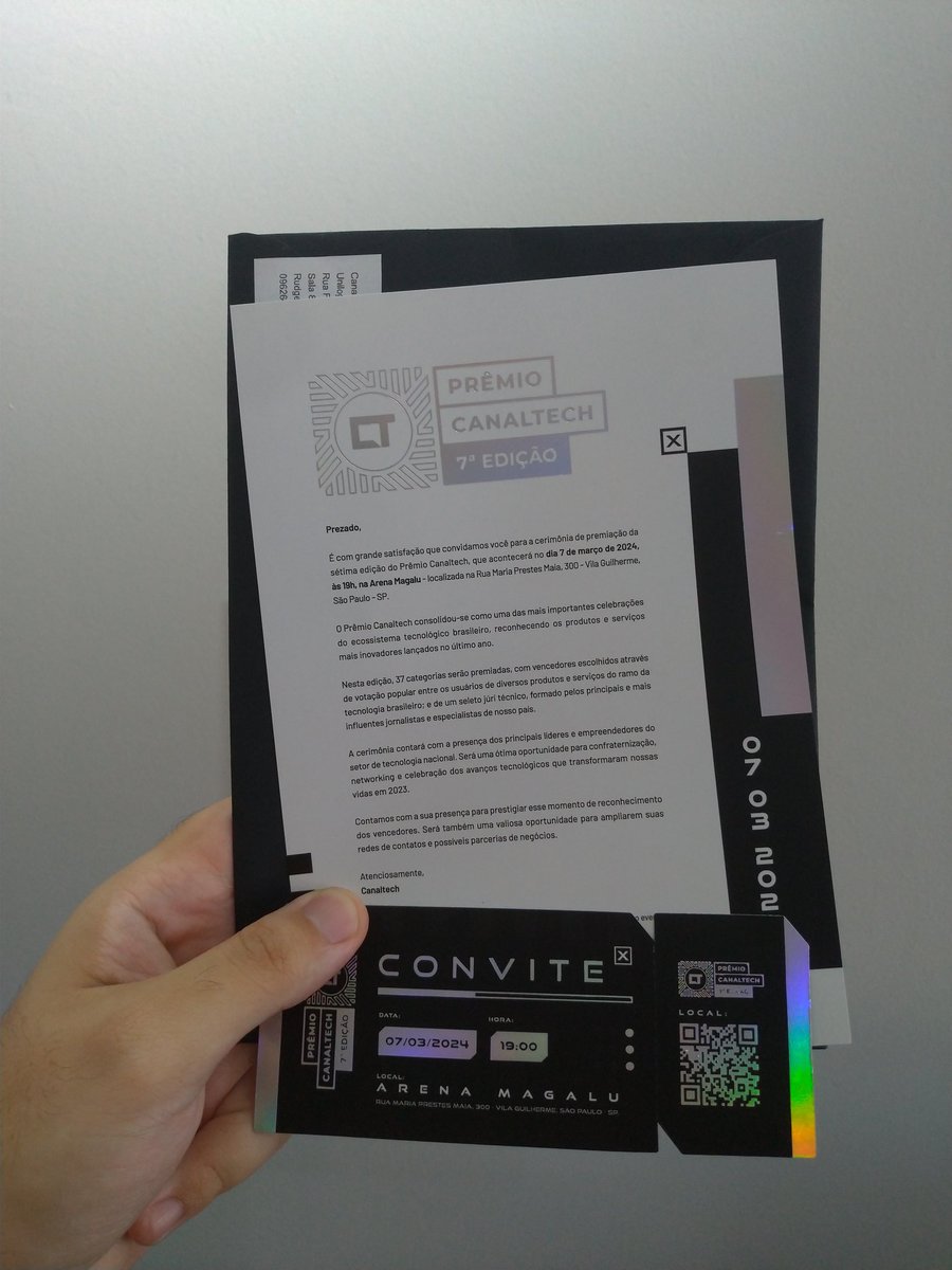 pedrosolidus's tweet image. Convite bacana que chegou aqui! #canaltech #dropsdejogos