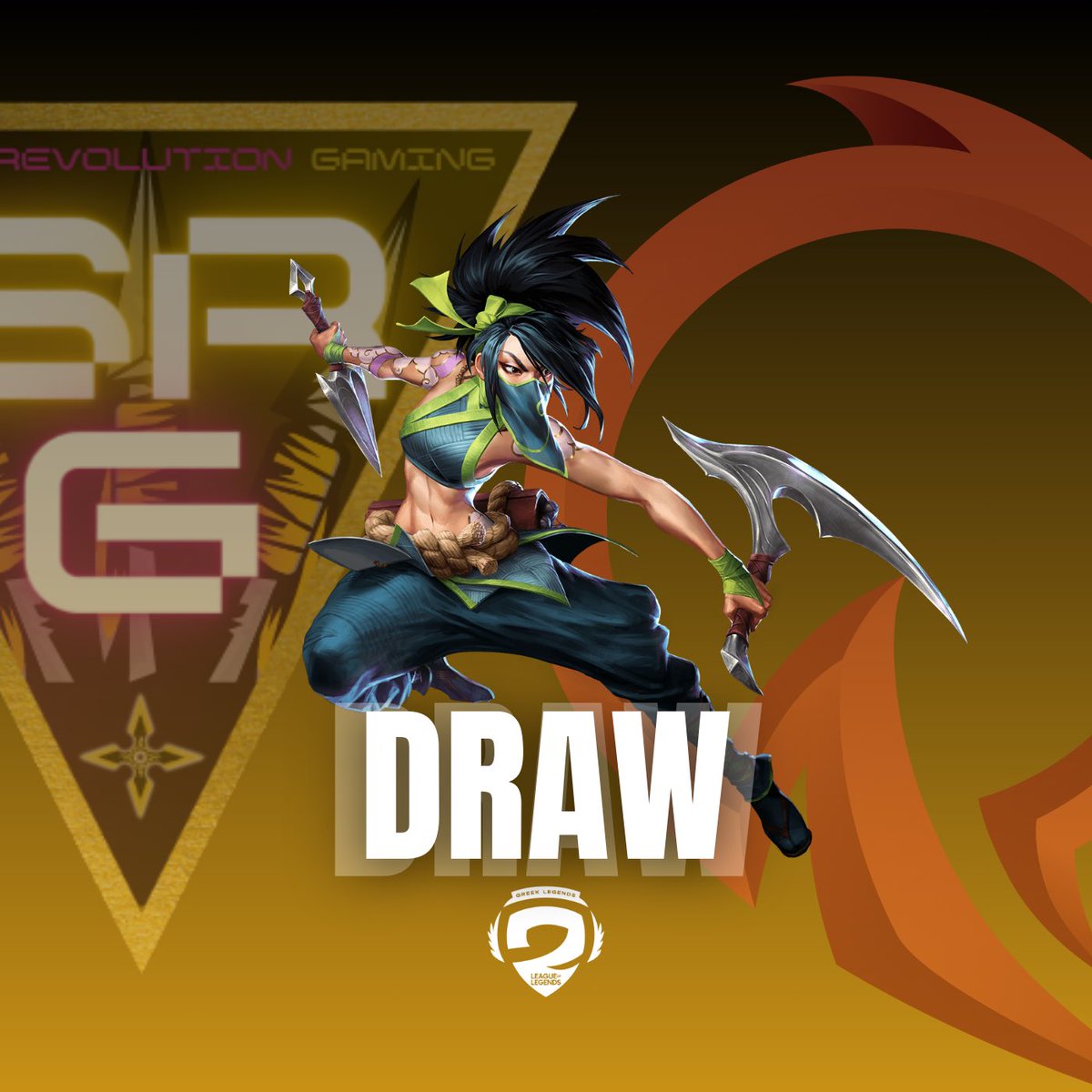 Greek Revolution Esports (@gr3esports) on Twitter photo 🟡DRAW🟣 VS <a href="/LeagueOfQmistry/">Qmistry League of Legends</a>
Unlucky result but we keep moving forward!
See you next week.
#SRGHYPE 🟡DRAW🟣 VS <a href="/LeagueOfQmistry/">Qmistry League of Legends</a>
Unlucky result but we keep moving forward!
See you next week.
#SRGHYPE