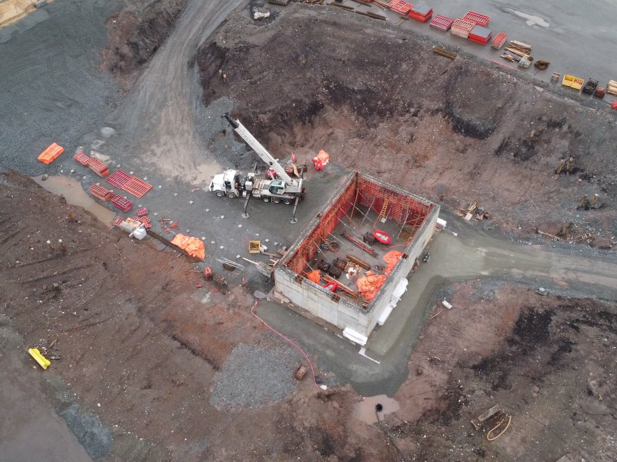 Irving Pulp & Paper in west Saint John is reaching new heights in technological advancement with a $110-million project to update how the site receives and stores woodchips. Read more: bit.ly/42YWDyl