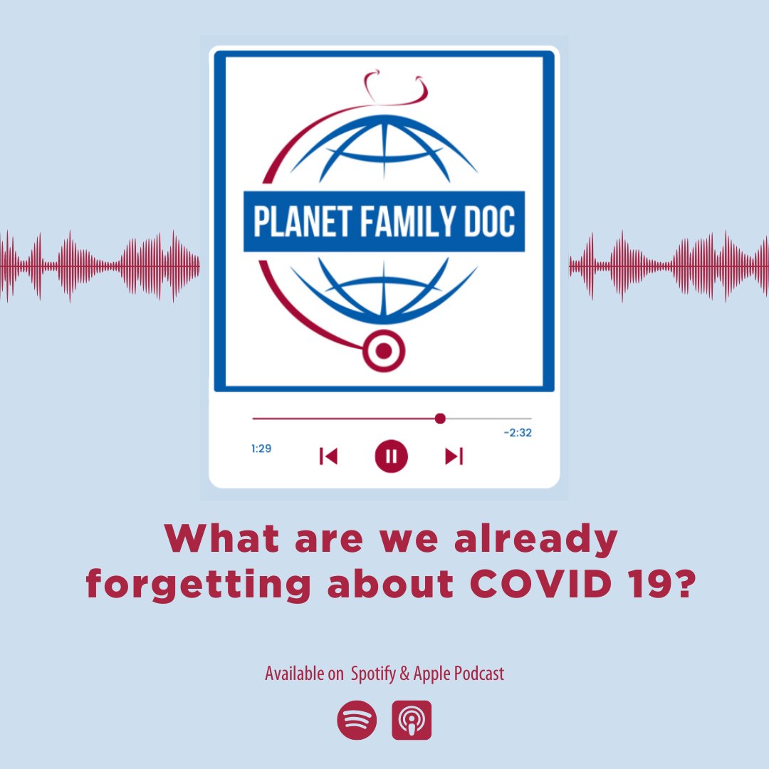 Join us on #PlanetFamilyDoc as we explore 'What are we already forgetting about COVID-19?' Listen for an enlightening discussion with global primary care leader @MichaelKidd5. Catch our first episode of season 2: ow.ly/YVXf50QJokm  #BesrourCentre