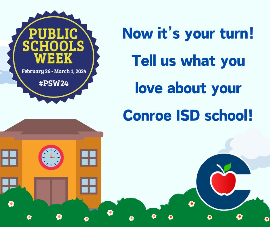 During Public Schools Week, we've been sharing what makes our District great. Now we want to hear from you, so give a shout out to your campus in the comments! #PSW24