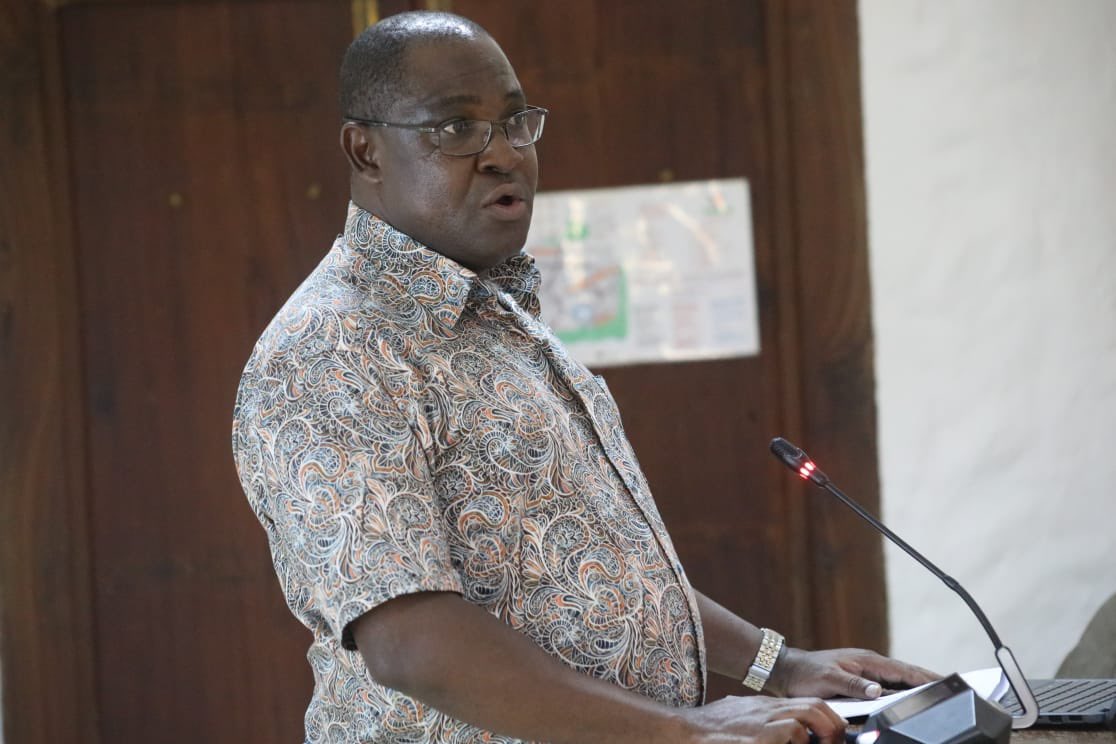 nuclearkenya's tweet photo. NuPEA CEO CS Justus Wabuyabo today led a team from the agency in a Senate hearing in Watamu, on a petition filed by residents of Uyombo in Kilifi, on the proposed nuclear power plant. The petition was filed by Busia Senator Okoiti Omtata on behalf of the Uyombo residents. 
(1/4) https://t.co/hBx47qpezu