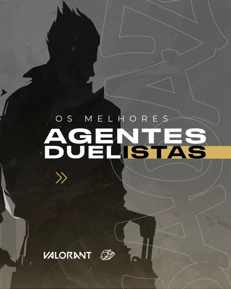sagazesports's tweet photo. Duelistas bons dependendem de vários fatores como mapa, estilo de jogo, entre outras coisas.
Confira quais são os melhores no momento! Você concorda?
#ValorantBrasil #vava #valorant #agentevalorant #duslistaValorant https://t.co/zib2FGgvNO