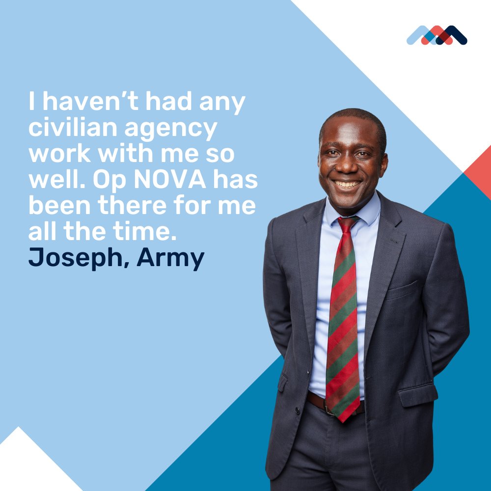 Last year, Joseph found himself needing specialist help from our @OpNOVA_UK programme. Watch him talk to John about the impact of our support at a difficult point in his life. loom.ly/WcvanBk #SupportVeterans #OpNOVA