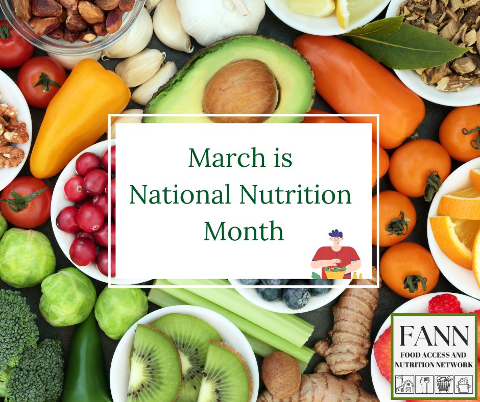Happy National Nutrition Month! Celebrate by posting a healthy meal, healthy recipe, volunteering, or donating to a nutrition program making a difference in your community.  #nutrition #healthyliving #foodliteracy #health #healthyeating #nationalnutritionmonth #fruits #vegetables