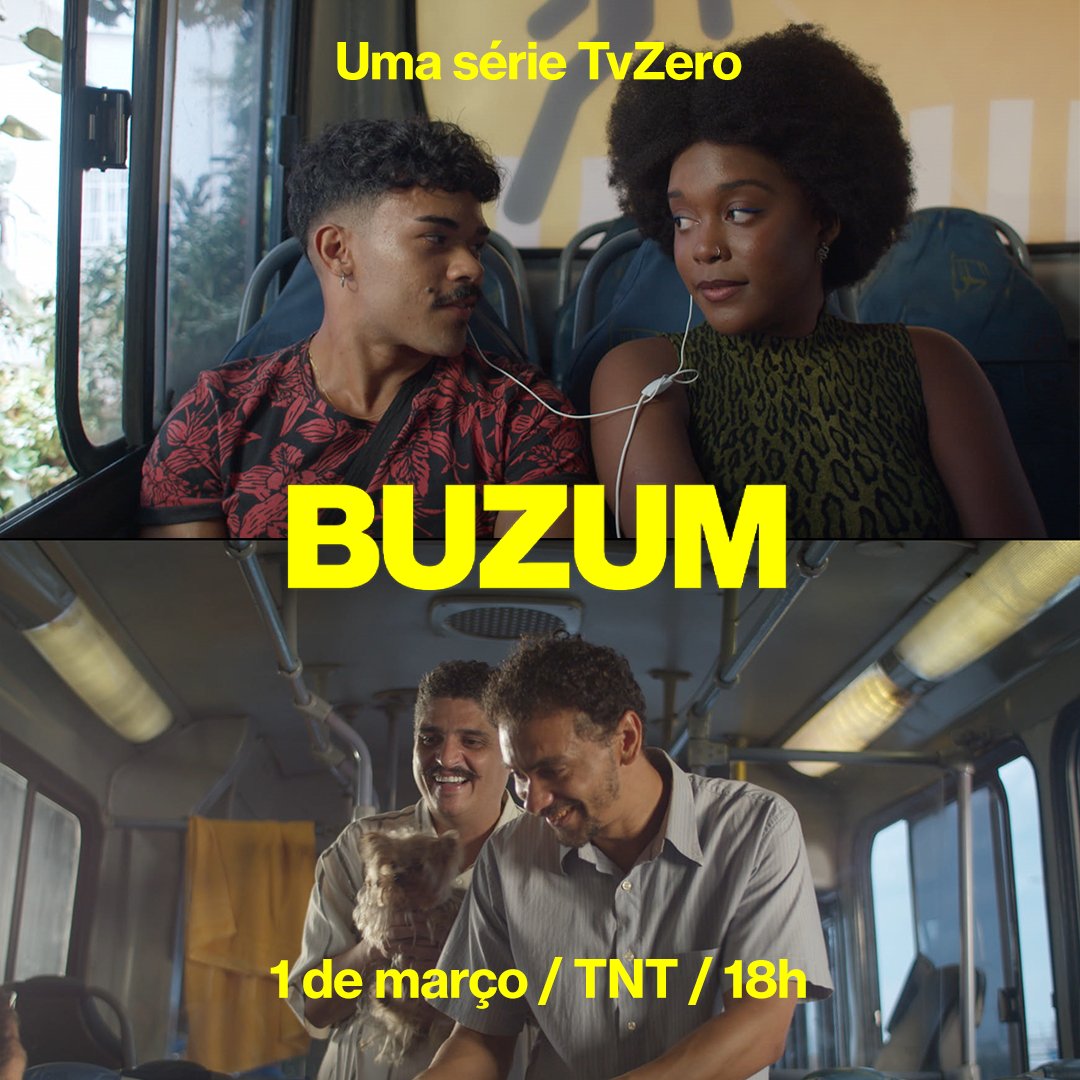 tvzero's tweet image. É hoje, às 18h, que o nosso Buzum vai partir pra TNT! 🚍

Ao entrar no Buzum, você nunca sabe exatamente o que esperar. Prepare-se para vivenciar emocionantes e imprevisíveis histórias no coração pulsante do transporte público carioca.

Esperamos vocês!